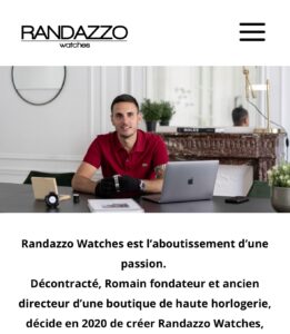 Randazzo watches